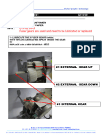 DP60 - C-3102 Error - 3 Used Gears