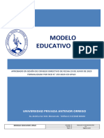 Modelo Educativo Upao