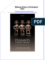 Peasants Making History Christopher Dyer Download PDF Chapter