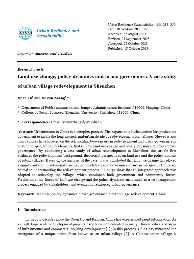 tu-and-zhang-2023-land-use-change-policy-dynamics-and-urban