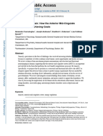 The Tenacious Brain How The Anterior Mid-Cingulate Contributes To Achieving Goals - Nihms-1543163