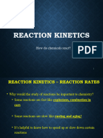 Reaction Kinetics Power Point Part 1 1