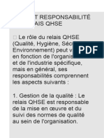 Role Et Responsabilité de Relais QHSE - 230602 - 233334