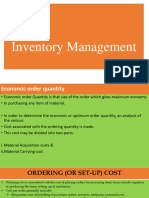 4.5 Inventory Management