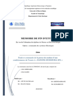 Etude Et Commande de La Presse de Soudure D'une Conditionneuse Du Yaourt, DANONE DJURDJURA SPA