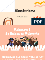 El Filibusterismo