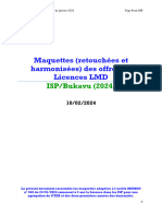 Maquettes LMD LICENCE ISPBukavu 2024