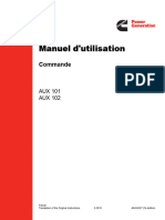 Manuel Manuel D D''utilisation Utilisation: Commande