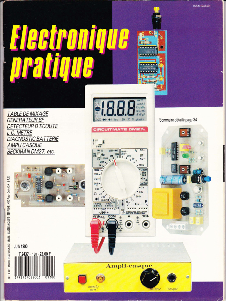 Mélangeur Audio Stéréo 4 Entrées 1 Sortie – Contrôle Volume, Graves/Aigus, Amplificateur DIY, Jack 3,5 Mm PC/Casque/Haut-parleurs