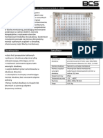 Karta Katalogowa BCS-L2