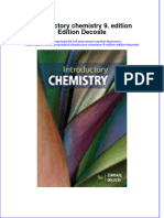 Introductory Chemistry 9 Edition Edition Decoste Full Chapter