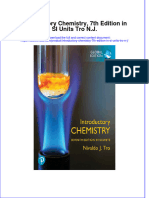 Introductory Chemistry 7Th Edition in Si Units Tro N J Full Chapter