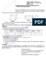 1ER DEVOIR DU 1ER SEMESTRE MATHEMATIQUES 6ÈME 2019-2020 CEG2 EKPE