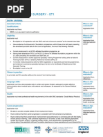 CT1 Psychiatry Person Specification 2025 | PDF | Health Care | Medicine