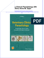 Veterinary Clinical Parasitology 9Th Edition Anne M Zajac Ebook Full Chapter