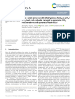 21-Core-Shell-Structured CNT@hydrous RuO2 As A H2 Co2 Fuel Cell