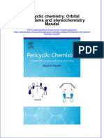 Pericyclic Chemistry Orbital Mechanisms and Stereochemistry Mandal Download PDF Chapter