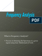 Frequency Analysis