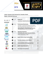 Rundown Acara Seminar Dan Pameran - A2RTU Di Jogya 2 - 4 Mei 2024 Untuk Peserta