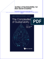The Complexities of Sustainability 1St Edition David Crowther Full Download Chapter