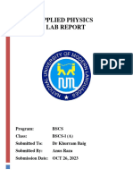 Aplied Physics Lab Report (1) - 1