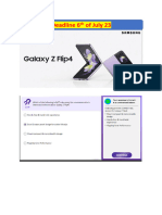 Galaxy Flip 4 (July 23) 100%