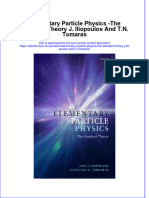Elementary Particle Physics The Standard Theory J Iliopoulos and T N Tomaras Full Chapter