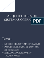Arquitectura de Sistemas Operativos - Clase2