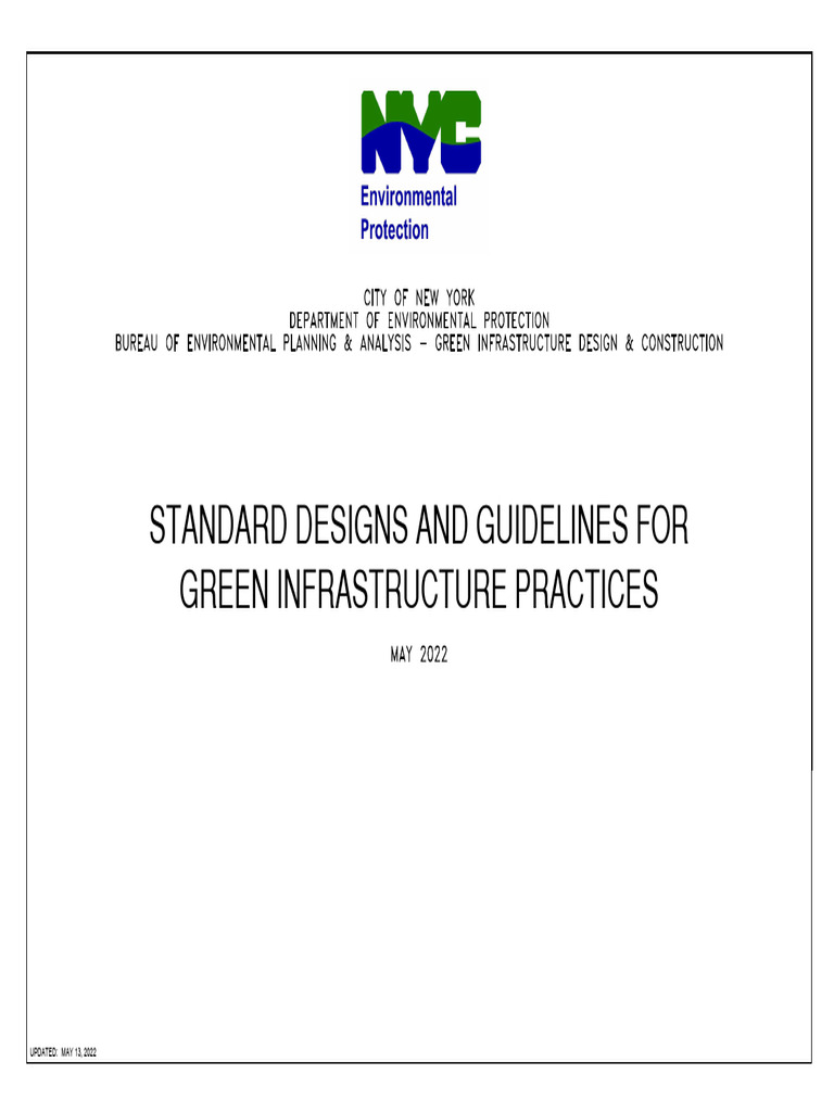 Green Infrastructure Standard Designs Pdf Precast Concrete Concrete