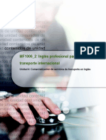 MF1006 - 2: Inglés Profesional para Logística y Transporte Internacional