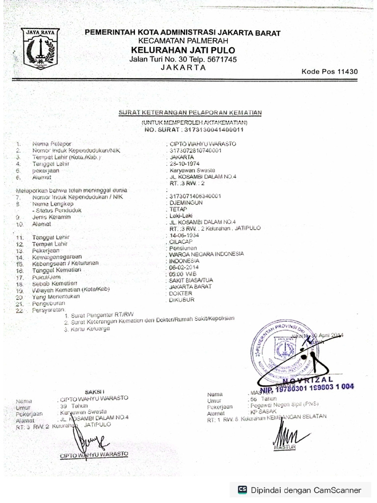 Berkas Pembuatan Sertifikat Pdf