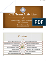 CTL Team Activities