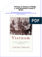 Voices of Vietnam A Century of Radio Red Music and Revolution Lonan O Briain Ebook Full Chapter