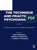 The Technique and Practice of Psychoanalysis v2