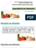 Aula 3 - Reações de Importância Em Alimentos