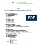 Estructura Informe AACC