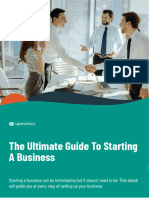 The Ultimate Guide To Starting A Business e Book