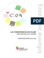 LA CONVIVENCIA EN LOS CENTROS DE CASTILLA Y LEÓN Curso 2022-2023