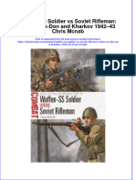 Waffen Ss Soldier Vs Soviet Rifleman Rostov On Don and Kharkov 1942 43 Chris Mcnab Ebook Full Chapter