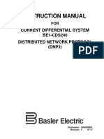 Instruction Manual: Current Differential System BE1-CDS240 Distributed Network Protocol (DNP3)