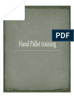 Hand Pallet Training
