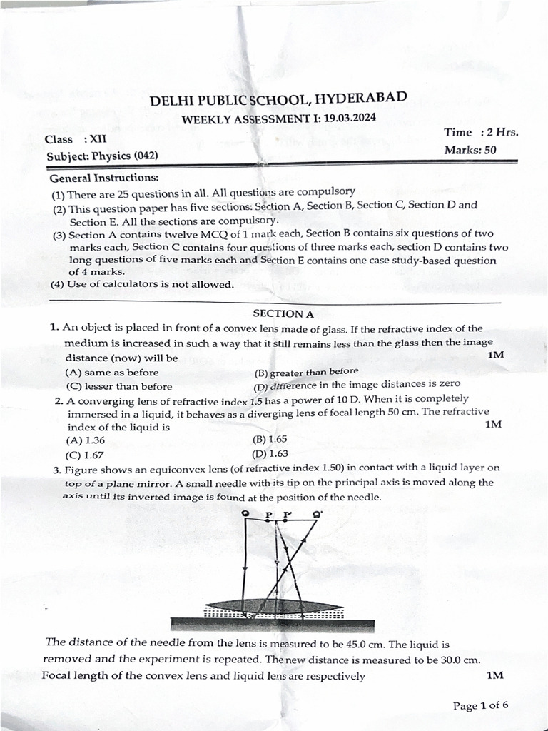 Phy QP | PDF
