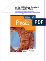 Physics For The Ib Diploma London 3Rd Edition John Allum download pdf chapter