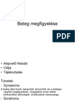 Beteg Megfigyelése