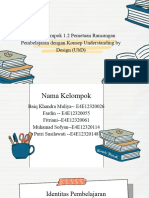 Tugas Kelompok 1.2 Pemetaan Rancangan Pembelajaran Dengan Konsep Understanding by Design (UbD) OK