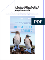 Blue Footed Boobies Sibling Conflict Sexual Infidelity On A Tropical Island Hugh Drummond Full Chapter
