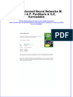 Physics Informed Neural Networks M Raissi P Perdikaris G E Karniadakis Download PDF Chapter