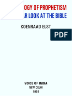 Psychology of Prophetism A Secular Look at The Bible Book by Koenraad