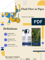 Fluid Flow in Pipes (Continue)