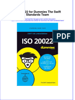 Iso 20022 For Dummies The Swift Standards Team Full Chapter